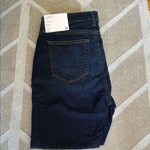 NWT LOFT Petite Mid Rise Curvy Skinny Jeans